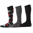 thumbnail image 3 of Pierre Henry Over the Calf Socks for Men (9 pairs) | Colorful Funky Dress Socks | Cotton made over the calf dress socks, 3 of 5