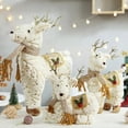 thumbnail image 2 of Muñecas de decoración de fiesta de Navidad de alce, decoración de árbol, Papá Noel, muñeco de nieve, juguetes, figuritas, Decorazioni, 2 of 4