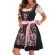 thumbnail image 5 of Vestido de Manga Corta para las Mujeres, Vestido Casual de Cuello en V de Bolsillo de Impresión de Moda Sexy Hecho de Poliéster Ligero para el Verano, Vestido de Verano para las Mujeres, 5 of 8