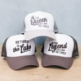 thumbnail image 3 of Pavilion Gift Company - Legend - Dark Gray Adjustable Trucker Hats, 3 of 9