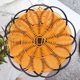 thumbnail image 5 of 7 inch Plastic Braided Basket Fruit Vegetable Cookies Container Holder Black&orange, 5 of 5