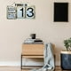 thumbnail image 5 of Calendario Colgador de pared Metal apenado elegante lamentable oficina dormitorio decoración, 5 of 9