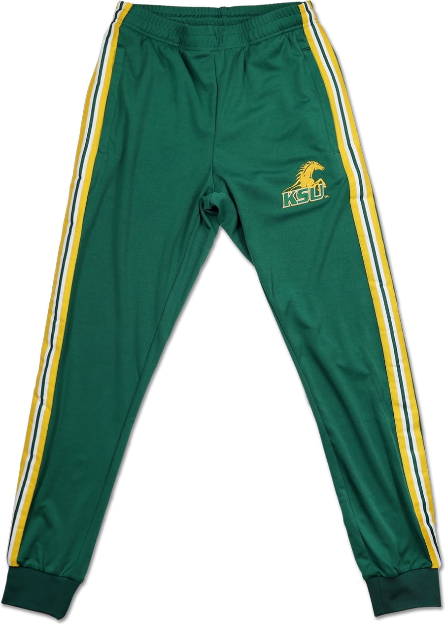 green jogging suit