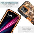 thumbnail image 3 of ThousandGear for Revvl 6X Pro 5G, Revvl 6 Pro 5G Phone Phone Holster Phone Case with Built-in Screen Protector Swivel Belt Clip Heavy Duty Full Body Protection Shockproof Kickstand Cover (Camo), 3 of 5