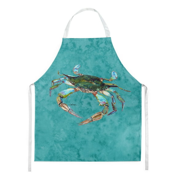 Carolines Treasures 8657APRON Crab Apron Large multicolor