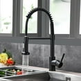thumbnail image 1 of Matte Black Kitchen Sink Faucet Pull Down Kitchen Faucet Single Handle Mixer Tap 360 Rotation Torneira Cozinha Mixer Tap, 1 of 11