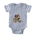 thumbnail image 1 of CafePress - Wire Fox Terrier - Cute Infant Baby Football Bodysuit, 1 of 1