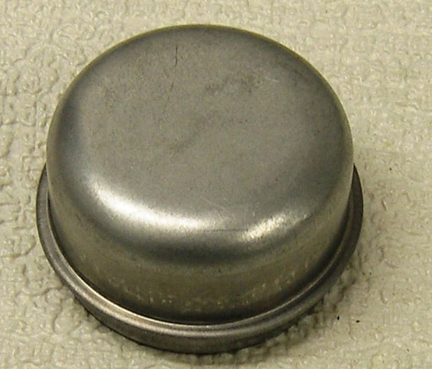 wheel bearing dust cap with grease fitting