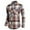 E, variant on Polo Shirts for Men Long Sleeve Dressy Oversized Flannel Shirt H,M