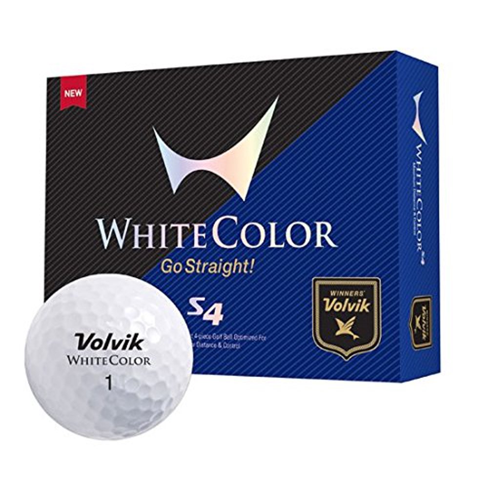 Volvik S4 Golf Balls White