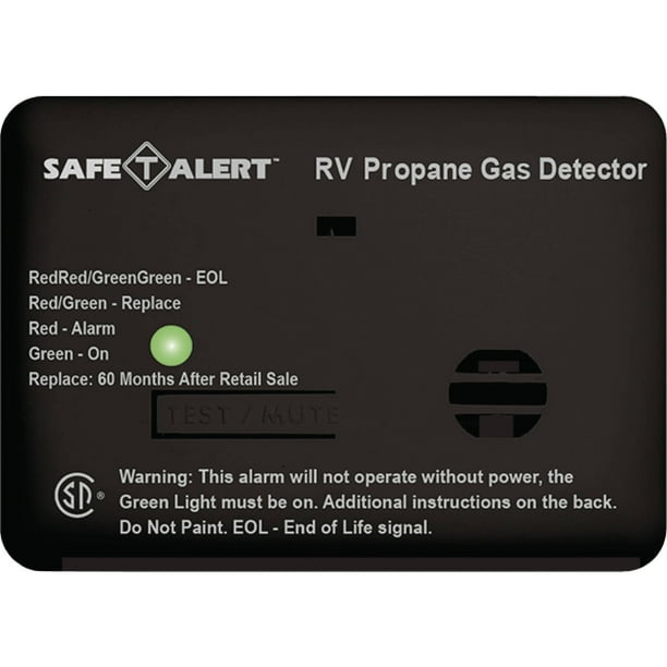 MTI Industries 12V 20 Series SafeTAlert Mini RV Propane/LP Gas Alarm