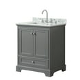 thumbnail image 3 of Wyndham Collection WCS202030SDECMUNSMXX Deborah 30" Free Standing Single Vanity Set - Dark, 3 of 6
