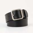 thumbnail image 5 of 1pc Women Leather Belt Women Fully Adjustable Casual Belt Square Shape Buckle For Women, 5 of 5