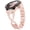 Rosegold, variant on BANDOVA X-Shape Metal Band with Sparkly Rhinestones, Dressy Bracelet Compatible with Samsung Galaxy Watch 7/6/5/4, Black, 20mm