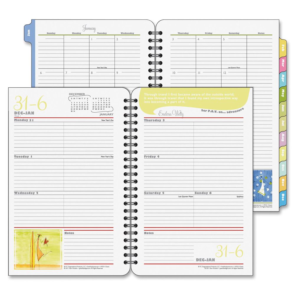 Franklin Covey Her Point Of View Weekly Planner