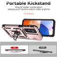 thumbnail image 3 of Estuche GANGXUN para Samsung Galaxy A15, soporte giratorio 360°, estilo mecánico y magnético, 3 of 5