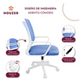 thumbnail image 3 of Silla Oficina Ajustable Ergonomica Escritorio Giratoria, 3 of 5