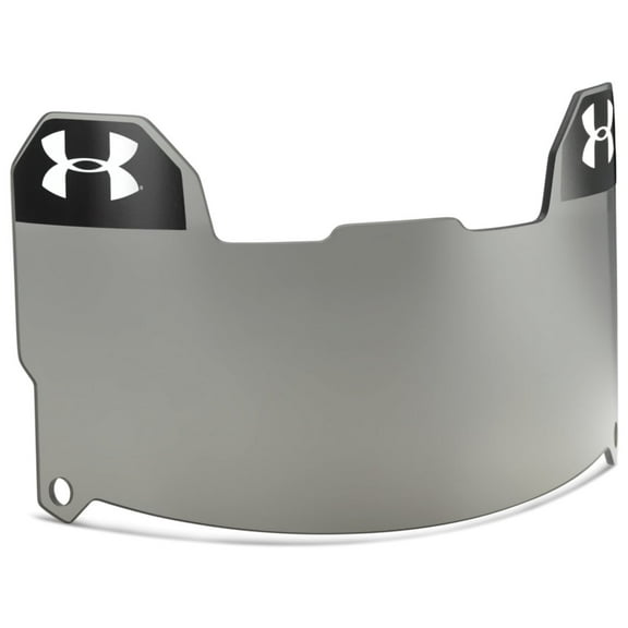 Under Armour Adult Football Visor, Grey, Large,