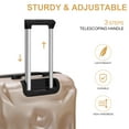 thumbnail image 4 of Luggage 3-Pieces Set Travel Lightweight Suitcases with TSA lock Champagne 20"24"28", 4 of 6