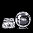 thumbnail image 2 of Crystal Ball Globe Galaxy Miniatures 3D Laser Engraved Glass Ball Sphere 60MM for Gifts Home Decor, 2 of 6