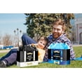 thumbnail image 4 of 2PCS 12.6" Happy Father's Day Gift Bag with Card and Tissue Paper（Black, Blue）, 4 of 5