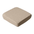 thumbnail image 2 of Taburete de tocador elástico Sunnimix Funda de asiento a prueba de Café B, 2 of 8