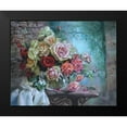 thumbnail image 2 of Rogozina, Svetlana 24x20 Black Modern Framed Museum Art Print Titled - Roses are Fragrant, 2 of 5