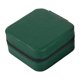 thumbnail image 4 of Joyero pequeño, caja de almacenamiento de joyas, joyero de viaje, organizador de joyas para pulseras, broches, collares y pendientes Verde, 4 of 9