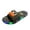 Black#25, variant on Light Up Slippers For Women, Sensor Glow Sandals Cute Cartoon Eyes, Motion Sensor LED Slides, for Teens Adults