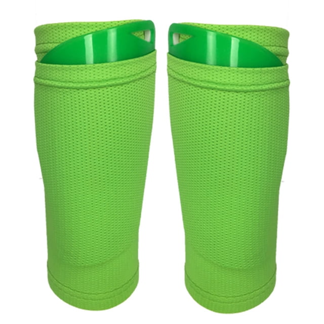 Espinilleras de fútbol de nailon, calcetines de protección, accesorios deportivos (verde M) Tmvgtek Para Estrenar