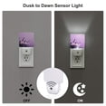 thumbnail image 3 of Honeii Lavender Roses Arrangement Print LED Night Light with Light Sensor, Night Lights Plug Into Wall,Ideal for Bedrooms and Hallways-UK, 3 of 7