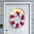 thumbnail image 2 of Sterling Tree Company 24 in. Pre Lit Dual LED Christmas Wreath, 2 of 2