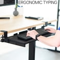 thumbnail image 3 of VIVO Extra Sturdy Clamp-on Computer Keyboard and Mouse Under Desk Slider Tray, 3 of 8