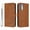 Brown, variant on Phone Case For Motorola Moto G 5G 2022 Magnetic Card Slots Holder Kickstand Flip Folio RFID Blocking PU Leather
