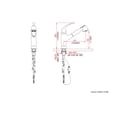 thumbnail image 2 of Dawn Single-lever pull-out spray kitchen faucet, Brushed Nickel, 2 of 2