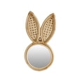 thumbnail image 1 of Wall Hanging Mirror Handmade Decorative Rabbit Ears Mirror for Home Decor, 1 of 9