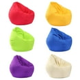 thumbnail image 6 of Bean Bag Cover (No Filler) Extra Soft Beanbag Seat Chair Covers-Cotton Linen Memory Foam Beanbag Replacement Cover for Adults Kids Without Filling, 6 of 7