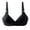 Black, variant on XMMSWDLA Womens Seamless Bra No Underwire Comfort Push Up Bras Soft Wireless Bralette Full Coverage Sport Everyday Bra Sports Bras for Women Plus Size Womens Bras No Underwire Full Support