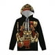 thumbnail image 5 of Sudadera con capucha con estampado de samurái japonés para hombre, sudadera con capucha con máscara impresa en 3D retro, sudadera con capucha de manga larga a la moda, jersey informal de calle, 5 of 5