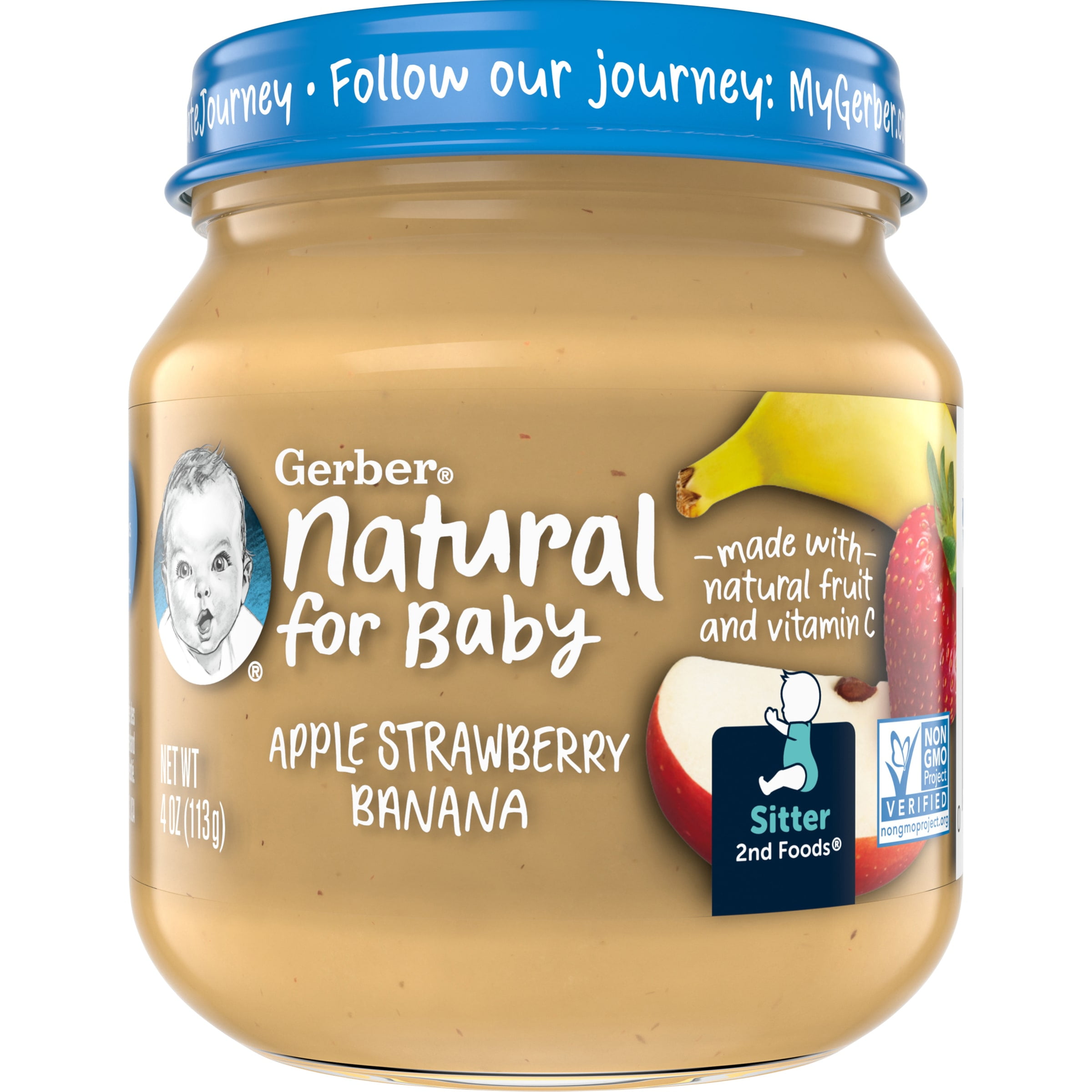 gerber baby food jar label