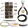 thumbnail image 1 of 1 caja de fabricación , joyería DIY para adultos, alicates de alambre para abalorios, herraentas de reparación Hugo Kits de fornituras de joyería, 1 of 6