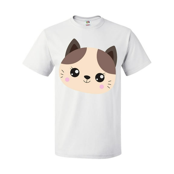 Inktastic Cute Cat, Little Cat, Cat Head, Brown Cat T-Shirt