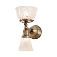 thumbnail image 2 of Meyda Tiffany 50755 7" Wide 2 Light Double Sconce - Brass, 2 of 4