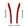 thumbnail image 3 of Real Bright Soft Car Interior Carbon Fiber Sticker DecorationRed Carbon Fiber Interior Center Air Vent Side Cover For Lexus RX330 RX350Auto Car Protection Interior Accessories, 3 of 8