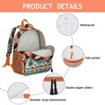 thumbnail image 4 of Classic Boho Chic Student Backpack – Water-Resistant Antique Floral School Bag for Travel and Daily Use, 4 of 6