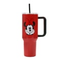 thumbnail image 4 of Disney Minnie Mouse Vacuum Insulated 40 Oz. Stainless Steel Tumbler with Leak-Proof Lid & Easy Carry Handle for Travel or Home, 4 of 7