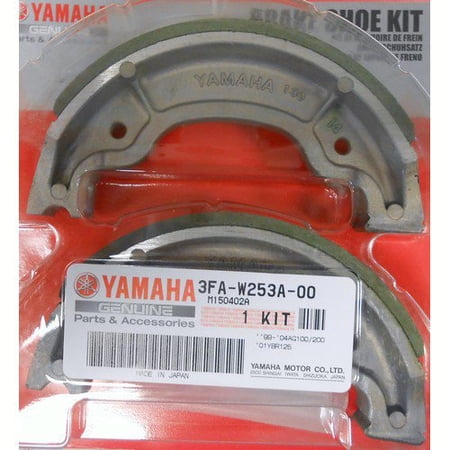 Yamaha 3FA-W253A-00-00 Brake Shoe Kit; 3FAW253A0000