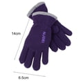 thumbnail image 6 of Dengjunhu 2 Pairs Winter Soft Gloves Driving Warm Mittens Thermal Fleece Gloves for Men and Women Christmas Valentine’s Day Giving, 6 of 8