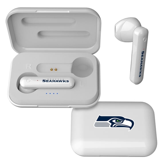 Keyscaper Seattle Seahawks Wireless TWS Insignia Design Earbuds