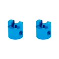 thumbnail image 3 of Guardoinrt Arbre de Transmission pour Bateau RC, Pièces de Bateau RC 4mm Bleu 2Set, 3 of 6